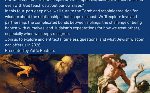JPA 2.0 Bergen County: Love, Loyalty, and Conflict: A Torah Guide to Relationships.